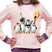 Piżama dziecięca - Pingwiny z Madagaskaru