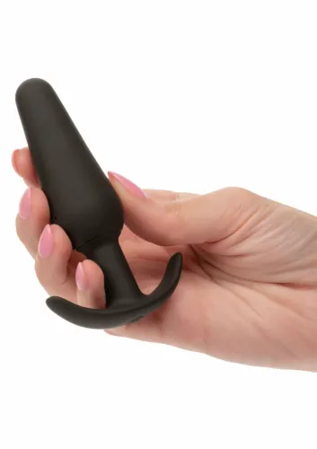 calexotics boundless vibrating slim plug silikonowy, wibrujący, czarny na Arena.pl