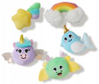 Przypinki Jibbitz Piny Do Butów Crocs Magical Plush Friends 5 Pack