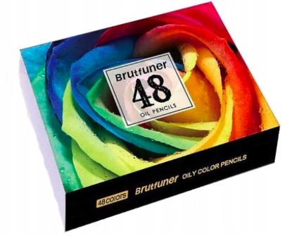 Brutfuner kredki olejowe ołówki kolorowe 48 szt. zdjęcie 1
