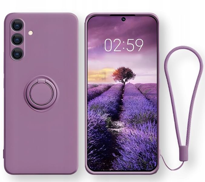 Etui Ring Fiber Case do Samsung Galaxy S24 FE - 3 kolory zdjęcie 1