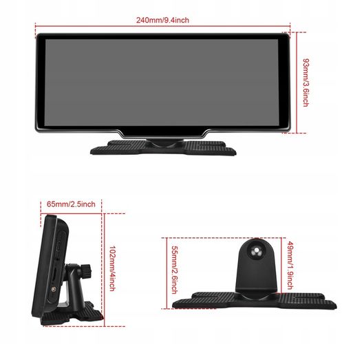 RADIO STACJA MULTIMEDIALNA MONITOR ANDROID AUTO APPLE CARPLAY ANDROID 13 na Arena.pl