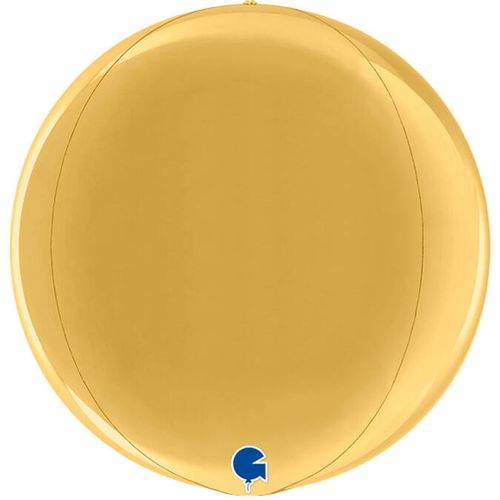 Balon Globe kula złota 4D 40 cm na Arena.pl