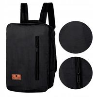 Plecak Torba BAGAZ Podreczny 20L Ryanair Wizzair 40x20x25 Wytrzymaly CZARNY