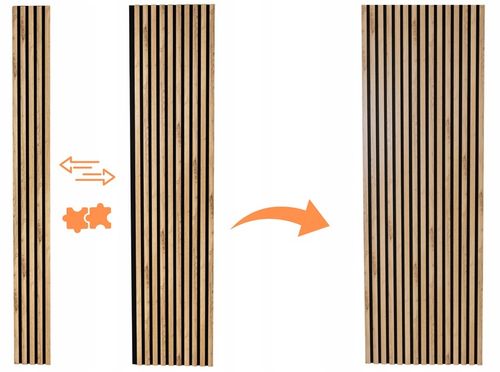Lamele Ścienne na Płycie 275x46 Panele Dekoracyjne DĄB WOTAN SONOMA CRAFT na Arena.pl