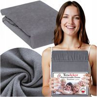 Prześcieradło Frotte z Gumką 160x200 Zakład 25cm Frota 180g/m² Kolory Wybór