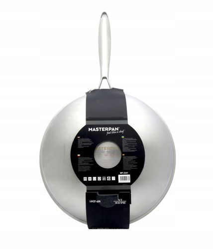 Wok MASTERPAN 32 cm stalowy na Arena.pl