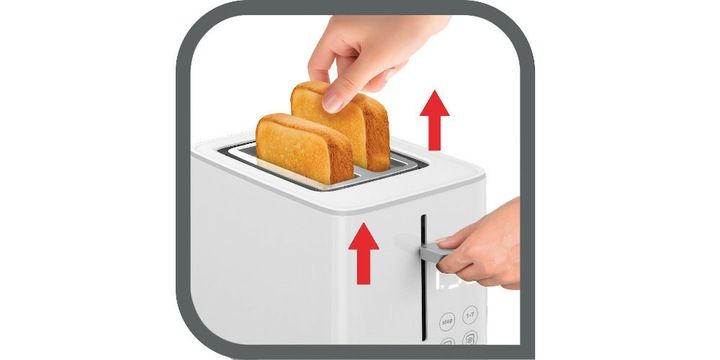 Toster TEFAL Sense TT693110 850W 2TOSTY TACKA zdjęcie 7