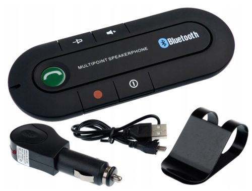 ZESTAW GŁOŚNOMÓWIĄCY SAMOCHODOWY GMP BLUETOOTH 4.1 na Arena.pl