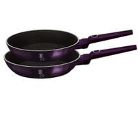 zestaw patelni berlinger haus 22/26cm bh-6789 purple