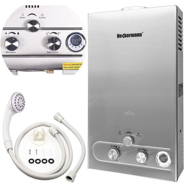 BOJLER GAZOWY PODGRZEWACZ PRZEPŁYWOWY WODY NG 18L zdjęcie 1