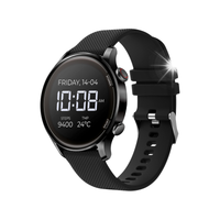 Smartwatch Forever SW-700 czarny Duży Czytelny Męski! Koperta 46mm