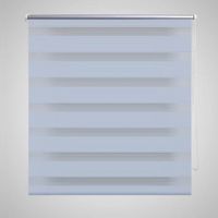 Roleta Zebra 140 x 175 cm Biała