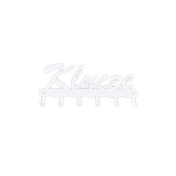 Wieszak ścienny Klucze biały zdjęcie 1