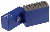 Stemple literowe alfabetowe 3 mm do stali LIMIT