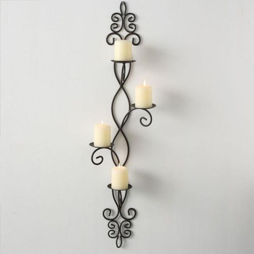 Świecznik ścienny Art Deco na Arena.pl