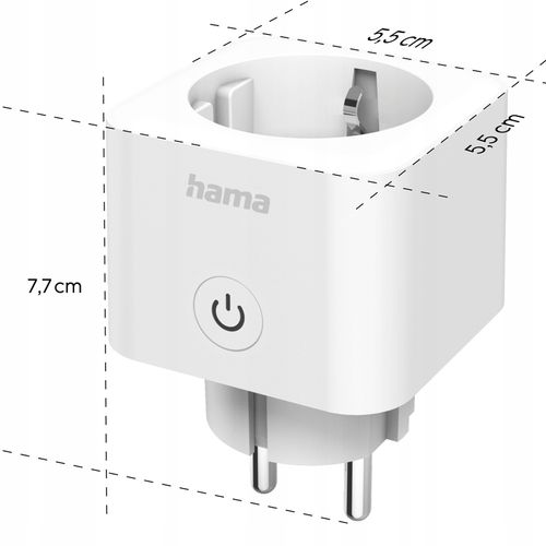 Gniazdo smart Hama Inteligentne gniazdko WiFi Matter na Arena.pl