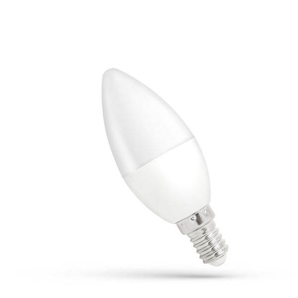 LED ŚWIECOWA E-14 230V 4W CW SPECTRUM zdjęcie 1