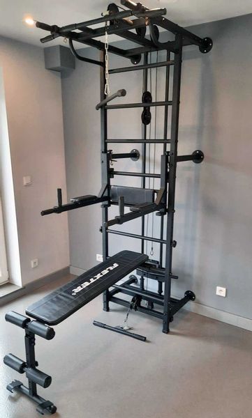 siłownia domowa Kraft System 3 w 1 czarny elite zdjęcie 3