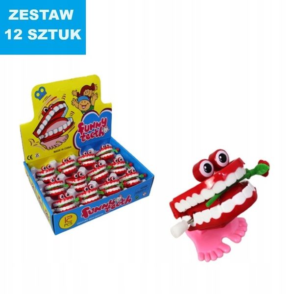 SKACZĄCE SZCZĘKI "SERIA - 2" - 12 szt. zdjęcie 1