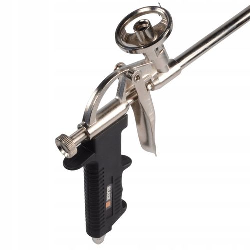 PISTOLET DO PIANKI PIANY MONTAŻOWEJ METALOWY MOCNY BLACK na Arena.pl