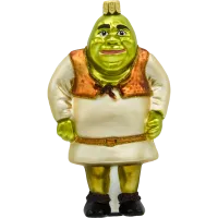 Bombka choinkowa szklana: Ogr z bajki