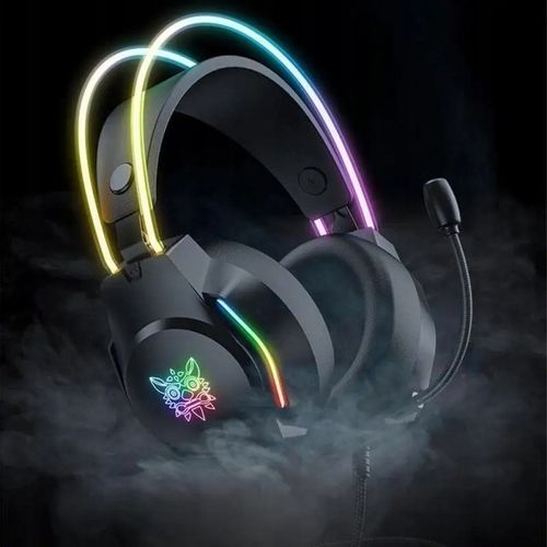 ONIKUMA X26 Słuchawki Nauszne Gamingowe Przewodowe z Mikrofonem do PC RGB na Arena.pl