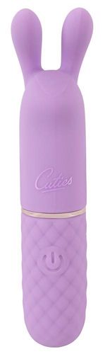 mini wibrator króliczek cuties fioletowy usb 10,8 cm na Arena.pl