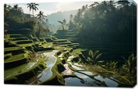 Obraz 90x60cm Zielone Sanktuarium