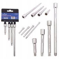 ZESTAW PRZEDŁUŻEK 1/4 DO NASADKI GRZECHOTKI 4 szt