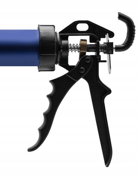 Pistolet wyciskacz do silikonu mas uszczelniacza klejów 600ml MOCNY zdjęcie 6