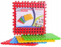 Klocki Marioinex Waffle Podstawki konstrukcyjne 4 szt 36,5x36,5 cm do wafli