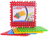 Klocki Marioinex Waffle Podstawki konstrukcyjne 4 szt 36,5x36,5 cm do wafli