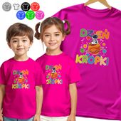 KOSZULKA DZIECIĘCA DZIEŃ KROPKI KOSMOS ASTRONAUTA PLANETY KROPKA - 134 M