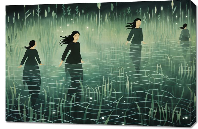 Obraz 90x60cm Pośród Ciszy zdjęcie 1