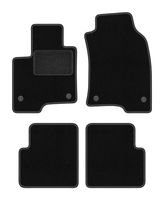 Dywaniki samochodowe welurowe do: Fiat Panda III 2012- hatchback czarne