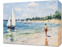 Obraz 50x40cm Życie na Brzegu