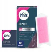 Veet Expert Bandas de cera Plastry do Depilacji Ciała i nóg 16szt