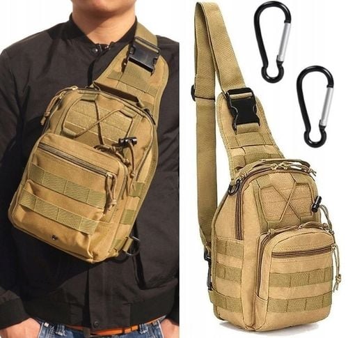 Plecak WOJSKOWY TAKTYCZNY Miejski Do Pracy Wycieczki Torba na Jedno Ramię na Arena.pl
