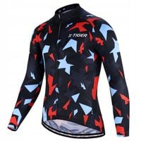Bluza Kolarska Męska Z Ociepleniem Termoaktywna Wygodna Stylowa X-Tiger M