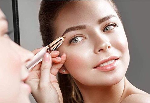 TRYMER DO DEPILACJI TWARZY I BRWI DAMSKI ZESTAW zdjęcie 7