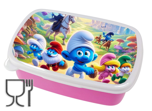 Pojemnik śniadaniowy Smerfy - Przygody na Arena.pl