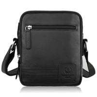 listonoszka saszetka męska skórzana na ramię czarna paolo peruzzi ay-27-bl