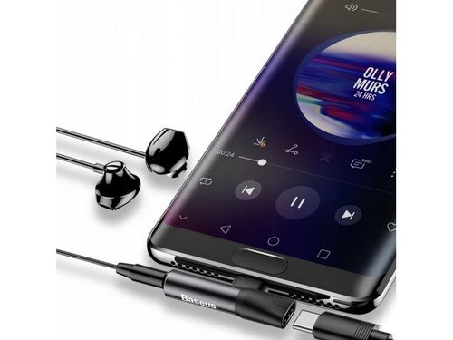 Adapter BASEUS USB-C na mini jack 3.5 plus USB-C na Arena.pl