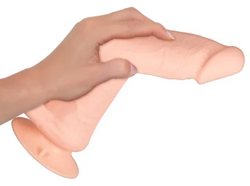 nature skin model rc 20,8 cm - anatomiczny wibrator z pilotem, elastyczny na Arena.pl