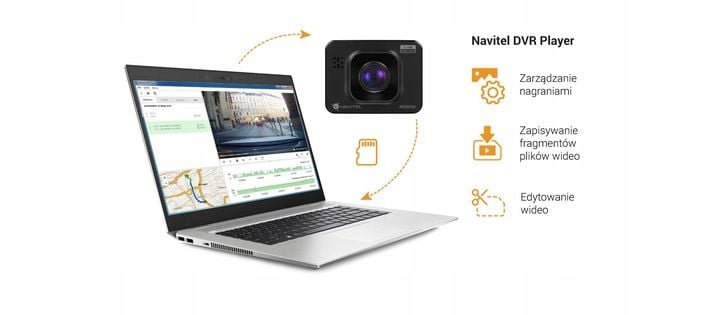 Wideorejestrator Navitel AR250 NV - Auto-Start, G-sensor, tryb parkingowy zdjęcie 9
