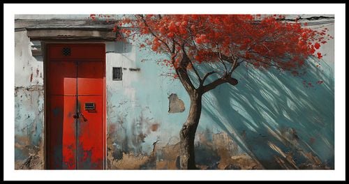 Plakat 91,3x44,5cm Widok Na Dawne na Arena.pl