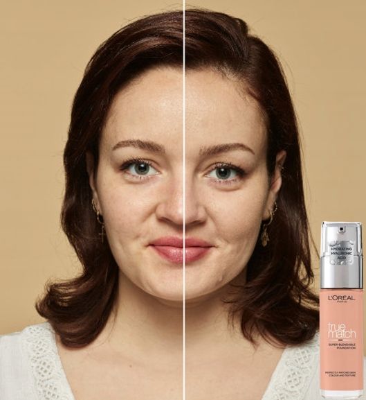 Fluid True Match Loreal Podład Do Twarzy N1 Neutral Undertone/Ivory 30 ml zdjęcie 2