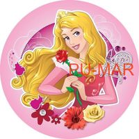 Opłatek na tort Księżniczka Śnieżka Aurora Zosia Bella Kopciuszek Arielka