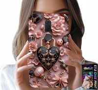 ETUI DO HUAWEI MATE 10 LITE - KOBIECE WZORY KŁÓDKA SERCE CASE + SZKŁO